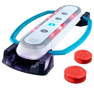 Interactive Electronic Game with Red Discs